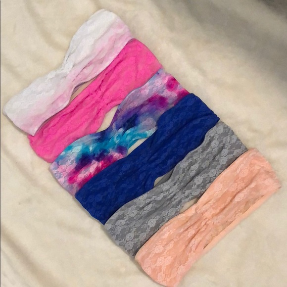 PINK Victoria's Secret Other - Victoria’s Secret Pink Lace Bandeau Lot
